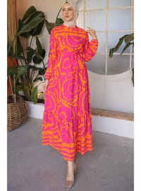 Fuchsia - Modest Dress