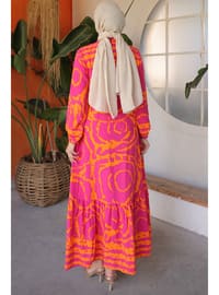 Fuchsia - Modest Dress
