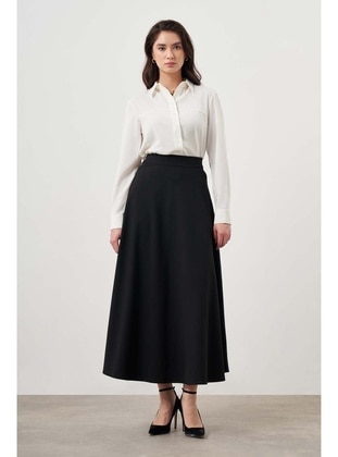 Black - Skirt - MIZALLE