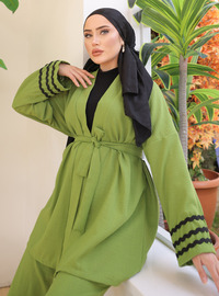 Ensemble Vert olive