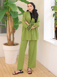 Ensemble Vert olive