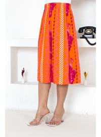 Coral - Plus Size Skirt