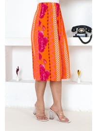 Coral - Plus Size Skirt