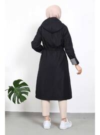 Black - Fully Lined - Trench Coat