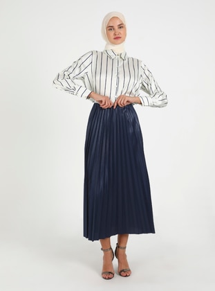 Navy Blue - Skirt - Vav