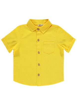 أصفر - قميص للأولاد - Civil Boys