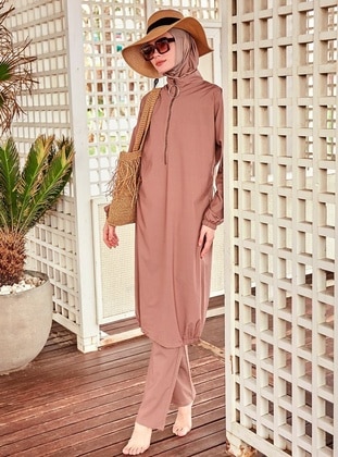 Mink - Unlined - Printed - Burkini - Marina