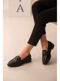 Black - Flat Shoes