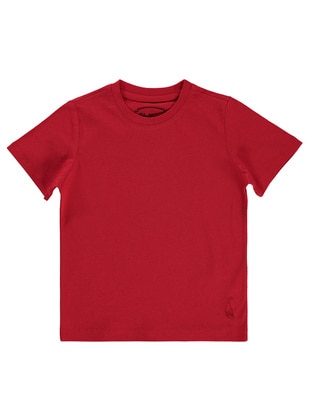 Red - Boys` T-Shirt - Civil Boys