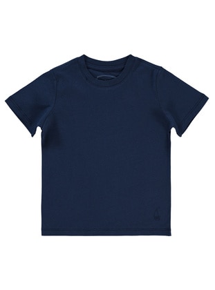 Navy Blue - Boys` T-Shirt - Civil Boys