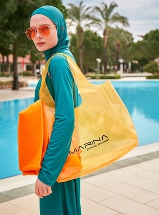Orange - Satchel - Beach Bags - Marina