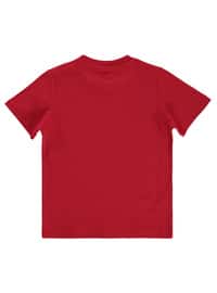 Red - Boys` T-Shirt