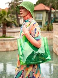 Green - Satchel - Beach Bags