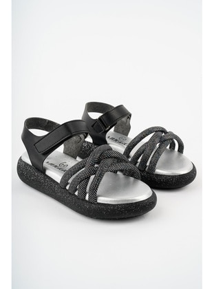 Black - Sandal - Kids Sandals - Muggo