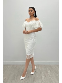 White - Evening Dresses