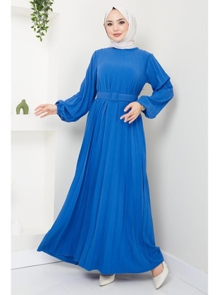 Indigo - Modest Dress - Hafsa Mina