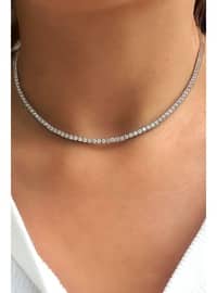 Silver color - Necklace