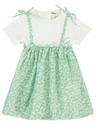 Green - Baby Dress - Civil Baby