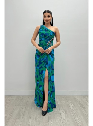 Green - Evening Dresses - Giyim Masalı