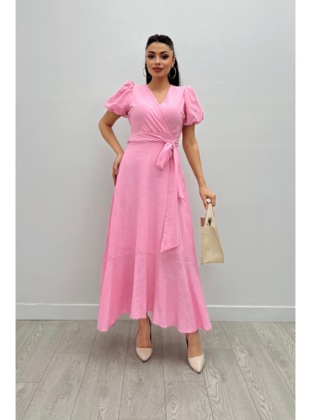 Pink - Evening Dresses - Giyim Masalı