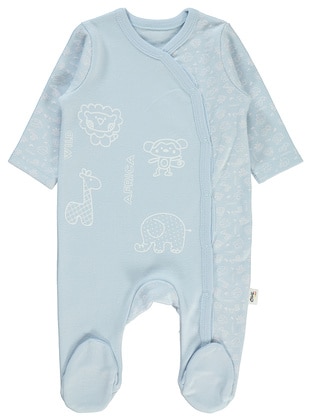 Icy Blue - Baby Sleepsuits - Civil Baby