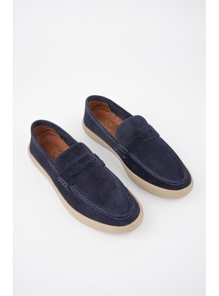 Navy Blue - Casual Shoes - Muggo