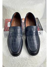 Navy Blue - Casual Shoes