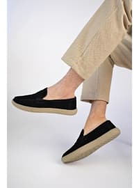Black - Suede - Casual Shoes