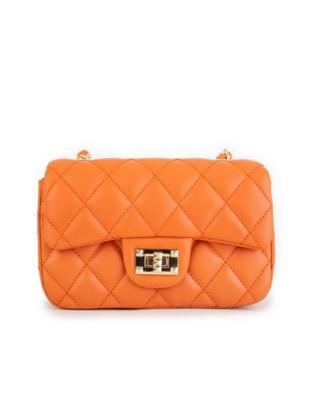 برتقالي - 400gr - حقيبة بحمالة طويلة - حقائب كروس - Nas Bag