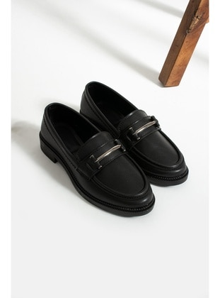 أسود - فئة اللوفرز - 450gr - أحذية كاجوال - Shoescloud
