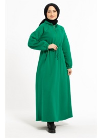 Green - Modest Dress