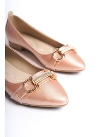 Golden color - Flat - 300gr - Flat Shoes