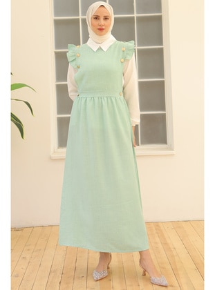 Mint Green - Modest Dress - Benguen