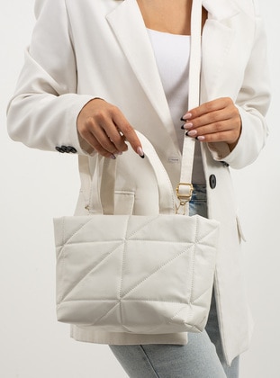 White - Shoulder Bags - Judour Bags