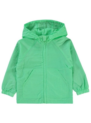 أخضر - معطف مطر للبنات - Civil Girls