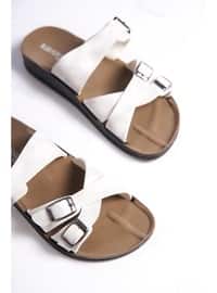 White - Sandal - 400gr - Slippers