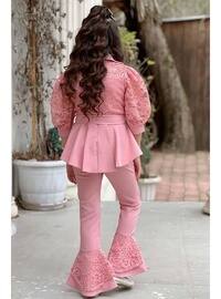 Powder Pink - Girls` Suit