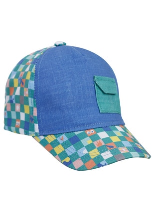 أخضر -أصفر - قبعات وقبعات صوف أطفال - Kitti