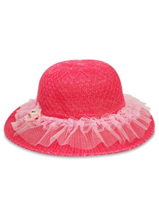 فوشيا - قبعات وقبعات صوف أطفال - Kitti