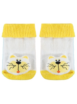 Yellow - Baby Socks - Minidamla