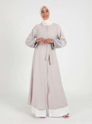 Stone Color - Abaya - Filizzade