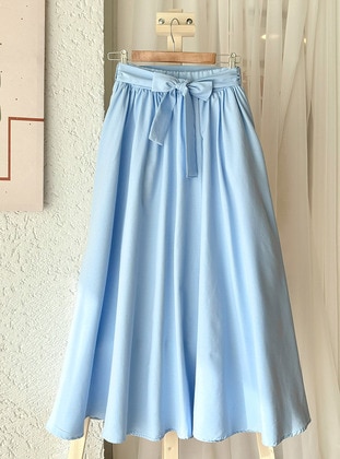 Baby Blue - Skirt - Ceylan Otantik