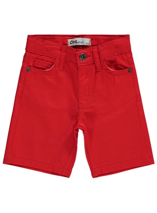 Red - Boys` Shorts - Civil Boys