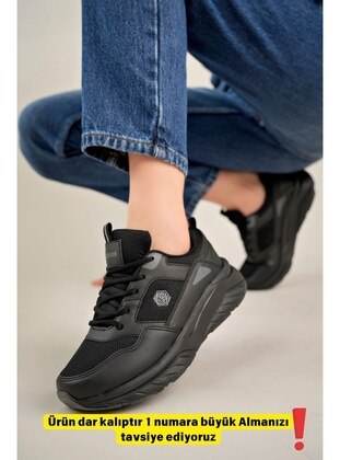 Black - Smoke Color - Sports Shoes - McDark