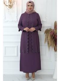 Lilac - Plus Size Evening Suit