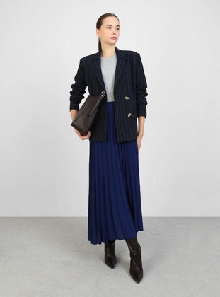 Navy Blue - Skirt - Refka