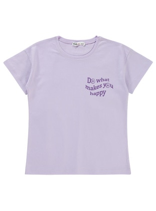 Lavender - Girls` T-Shirt - Civil Girls