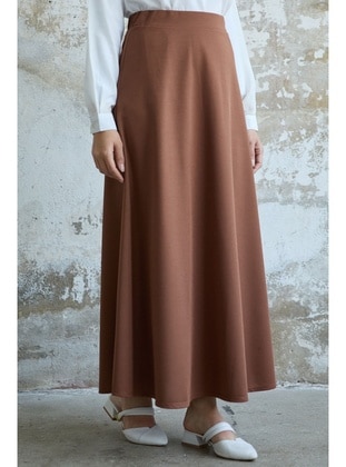 Tan - Unlined - Skirt - InStyle