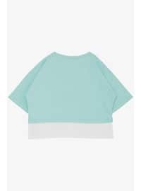 Sea Green - 150gr - Girls` T-Shirt