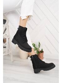 Black - Suede - Boot - 700gr - Boots